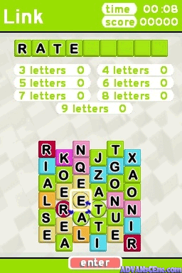 Challenge Me: Word Puzzles screenshot 5 for Nintendo DS